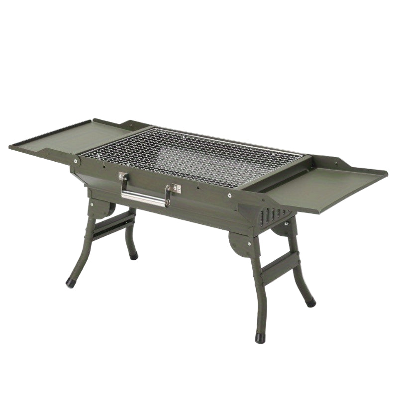 Camping Grill Outdoor Charcoal BBQ Outdoor Grills - Tophatter Daily Deals