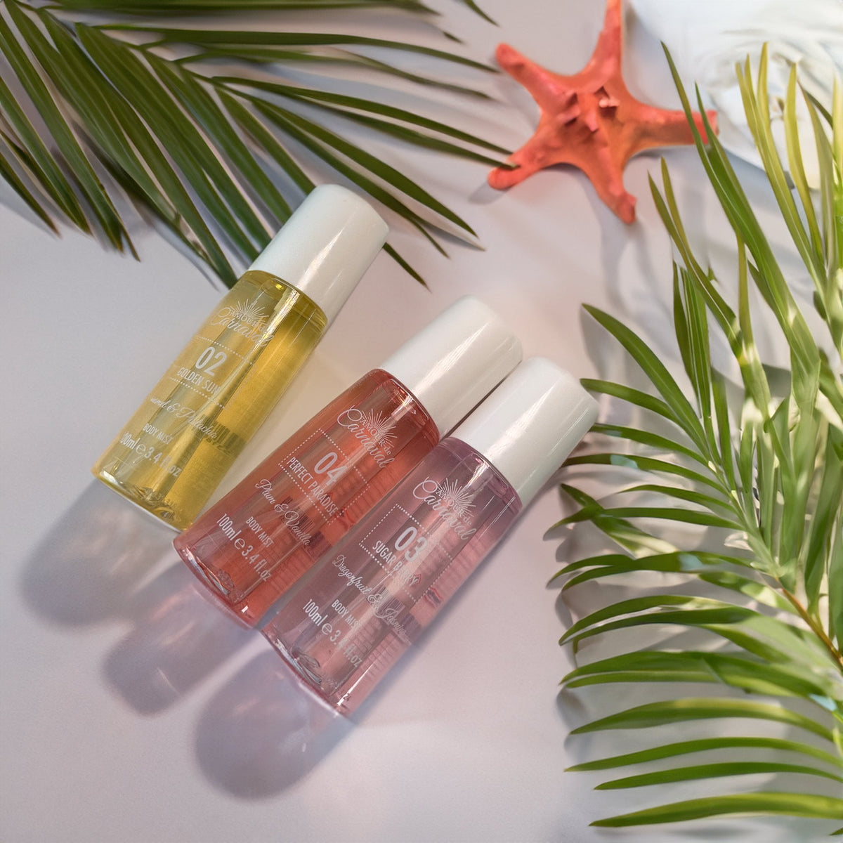 Amour De Carnaval 02 Golden Sun Caramel & Pistachio Body Mist 100ml Spray - Tophatter Daily Deals