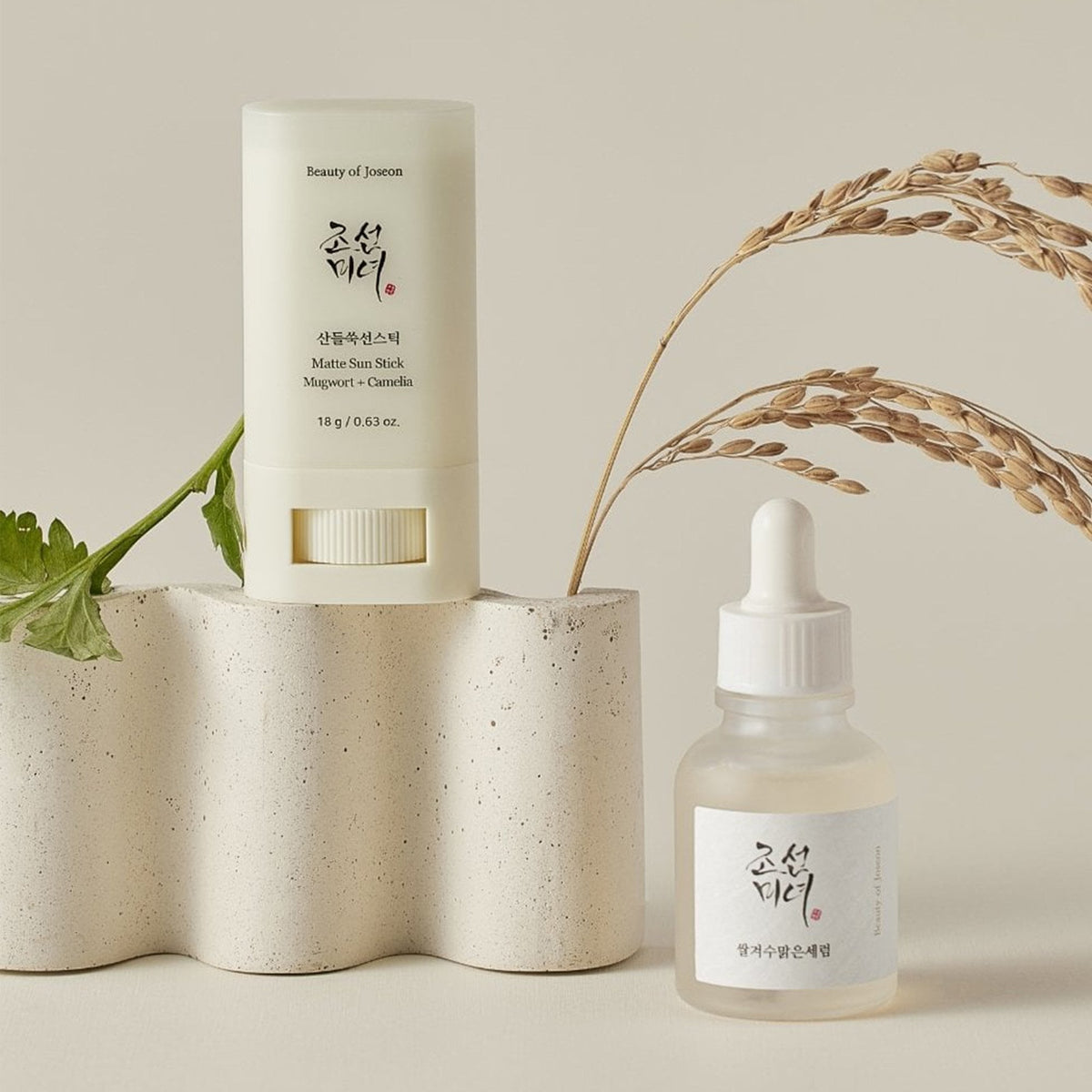 Beauty Of Joseon Matte Sun Stick Mugwort & Camelia SPF 50 18g Stick - Tophatter Daily Deals