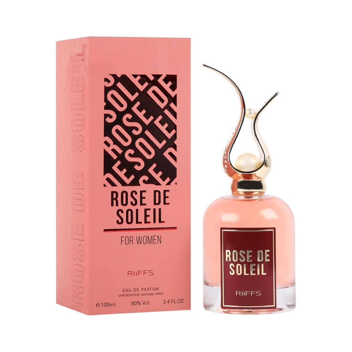 RiiFFS Rose De Soleil Eau De Parfum 100ml Spray - Tophatter Daily Deals