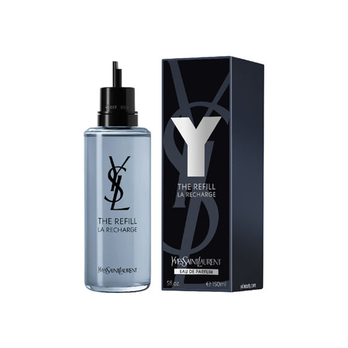 YSL Y for Men Eau De Parfum 150ml Refill - Tophatter Daily Deals