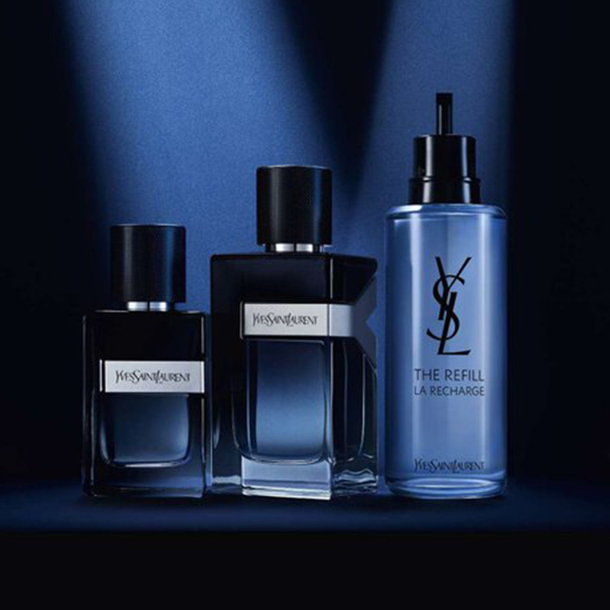 YSL Y for Men Eau De Parfum 150ml Refill - Tophatter Daily Deals