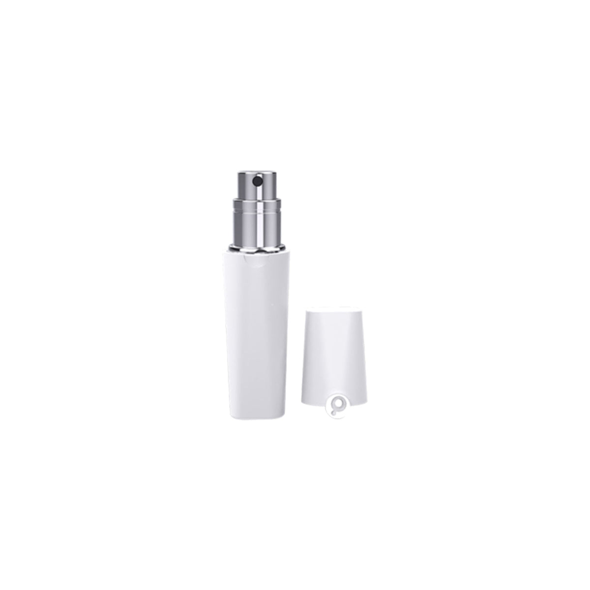 Perfume Pod Atom White Rechargeable Perfume Bottle 5ml Spray - Tophatter Daily Deals