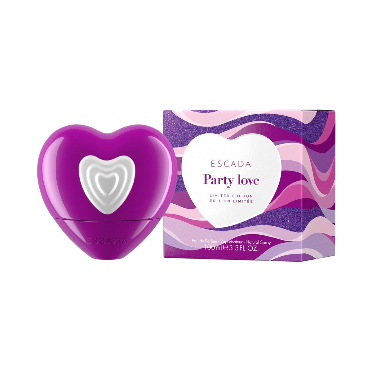 Escada Party Love Limited Edition Eau De Parfum 100ml Spray - Tophatter Daily Deals