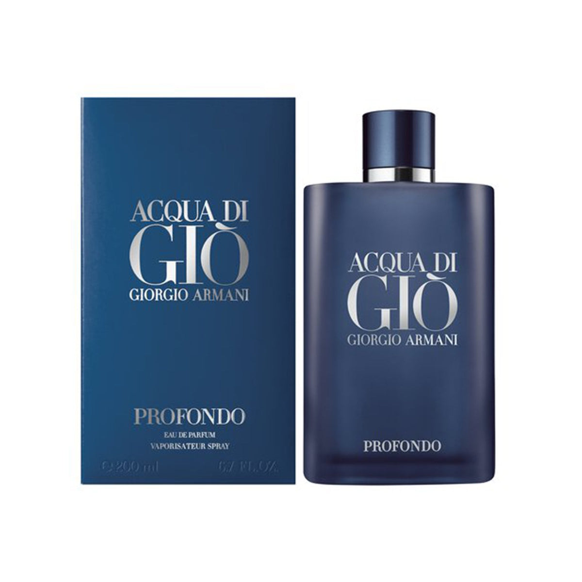 Giorgio Armani Acqua Di Gio Profondo Eau De Parfum 200ml Spray - Tophatter Daily Deals