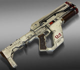Alien: Romulus - F44AA Pulse Rifle Exclusive Weathered Edition 1:1 Replica | Hollywood Collectibles Group Prop Replica - Tophatter Daily Deals