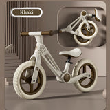 Kids Balance Bike Fiberglass Frame Wheels Sports & Fitness > Bikes & Accessories > Bicycles - Tophatter Daily Deals