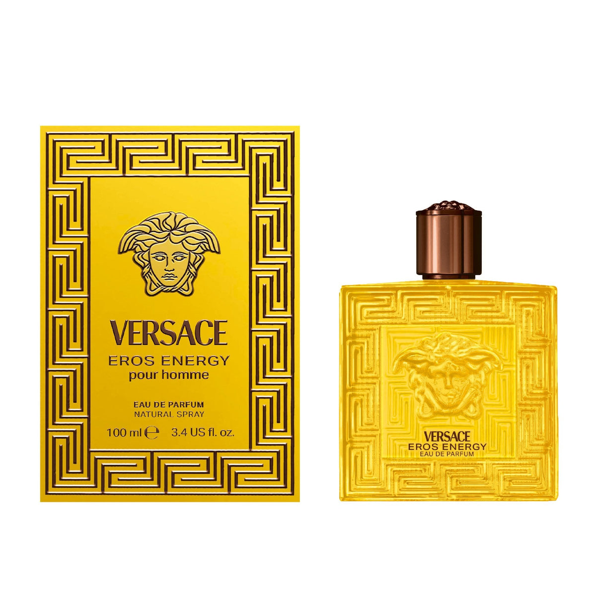 Versace Eros Energy Eau De Parfum 100ml Spray - Tophatter Daily Deals