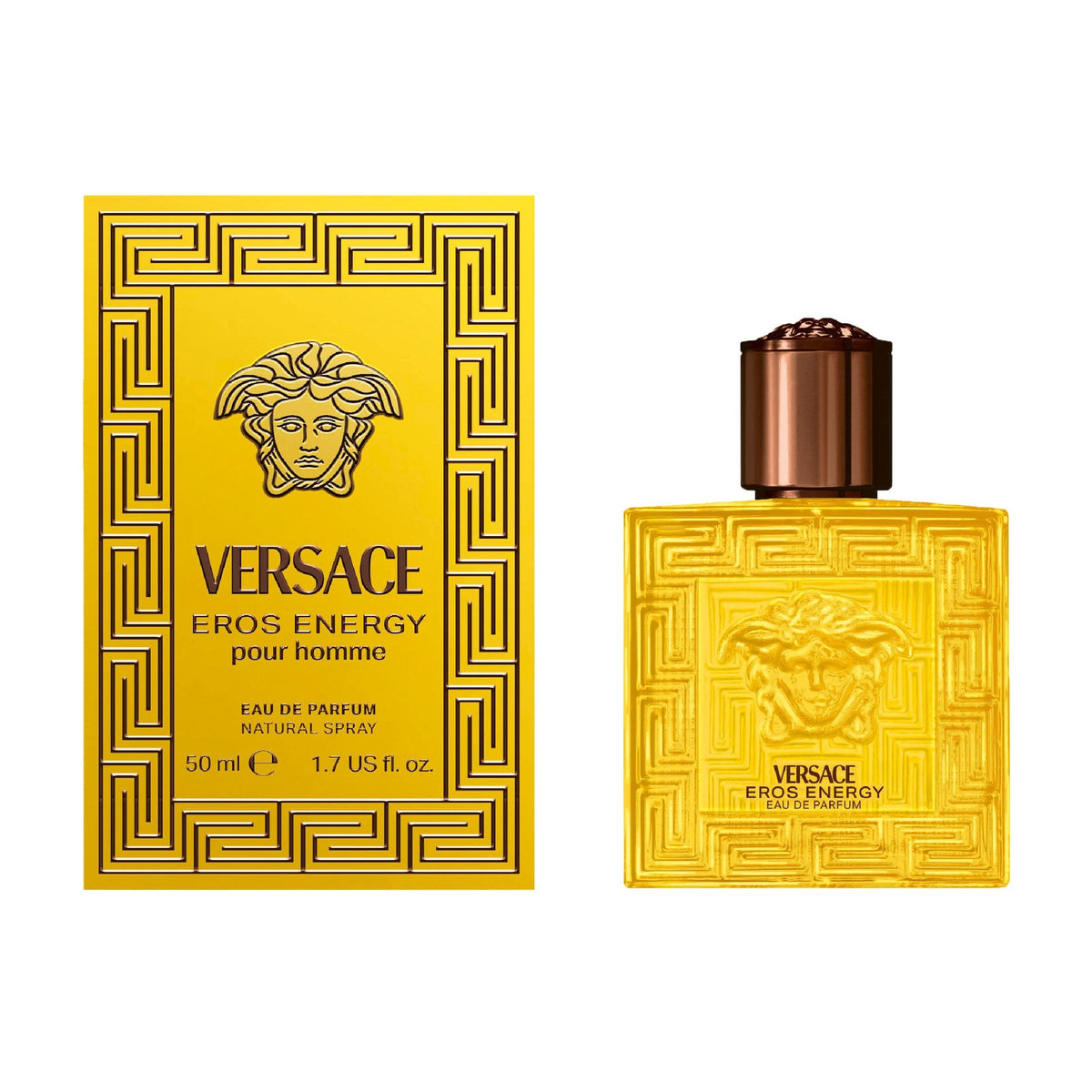 Versace Eros Energy Eau De Parfum 50ml Spray - Tophatter Daily Deals