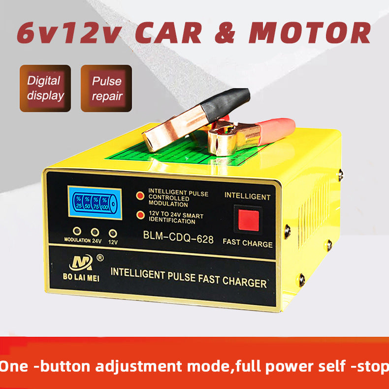 Automobile Battery Charger 12V24V 0 - Tophatter Daily Deals