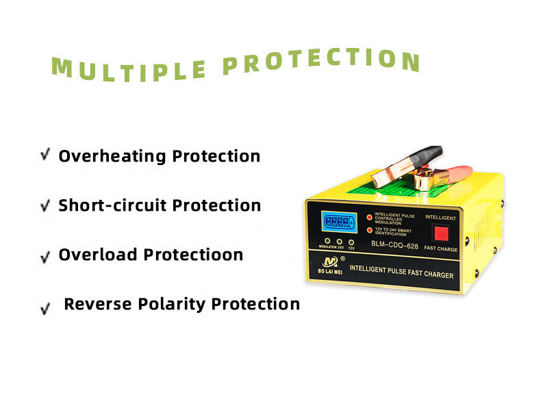 Automobile Battery Charger 12V24V 0 - Tophatter Daily Deals