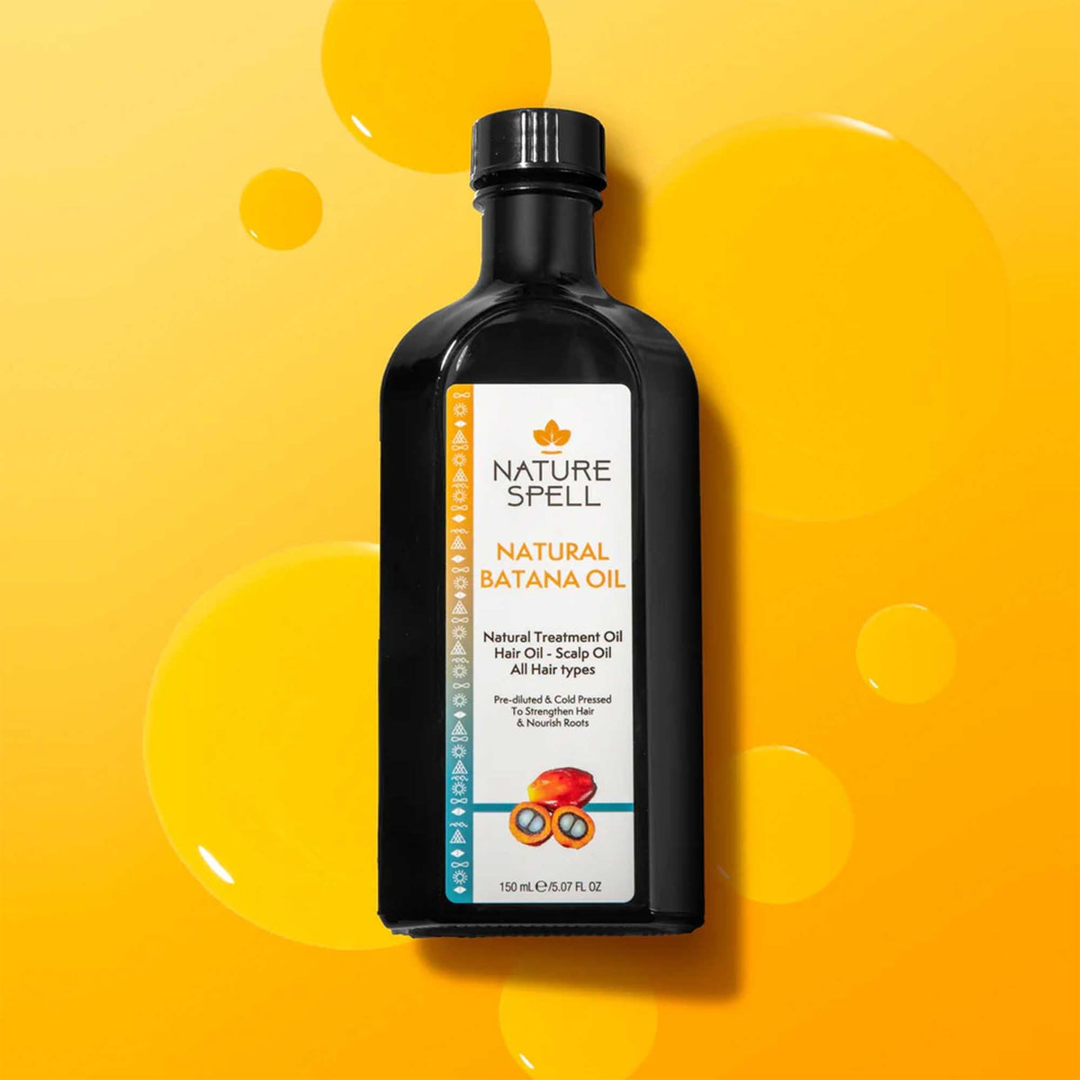 Nature Spell Natural Batana Oil Treatment Oil 150ml Bottle - Tophatter Daily Deals