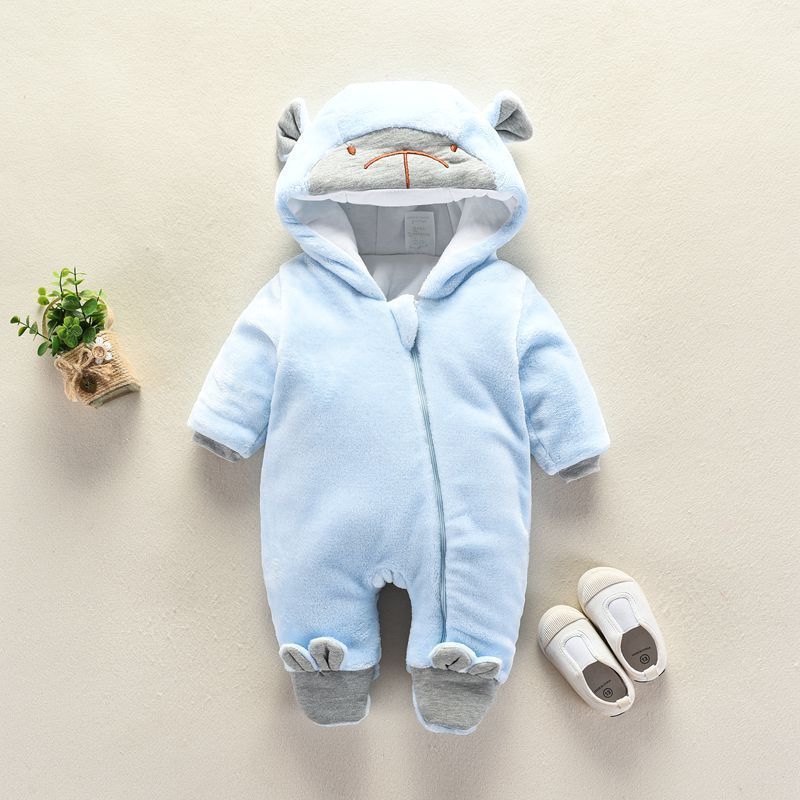 Autumn and winter newborn climbing suit 0 - Tophatter Daily Deals