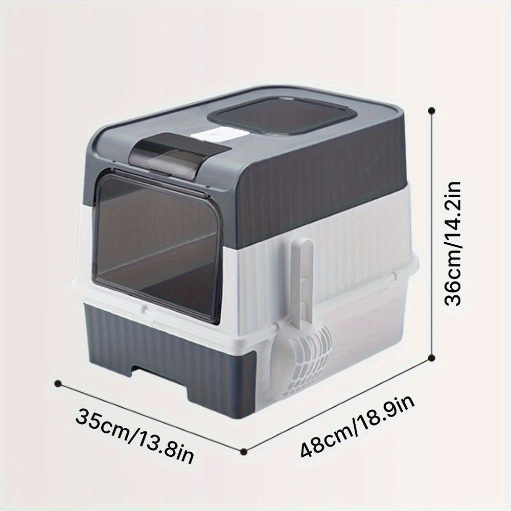 Extra Large Cat Litter Box Dual Entry Pet Care > Cat Supplies > Cat Litter - Tophatter Daily Deals