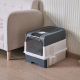 Extra Large Cat Litter Box Dual Entry Pet Care > Cat Supplies > Cat Litter - Tophatter Daily Deals