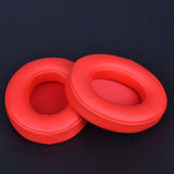 A pair of headphone sleeve sponge sleeve earmuffs Red 0 - Tophatter Daily Deals