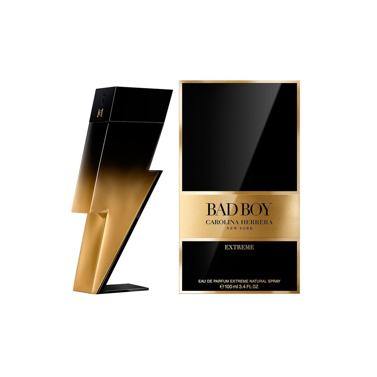 Carolina Herrera Bad Boy Extreme Eau De Parfum 100ml Spray - Tophatter Daily Deals