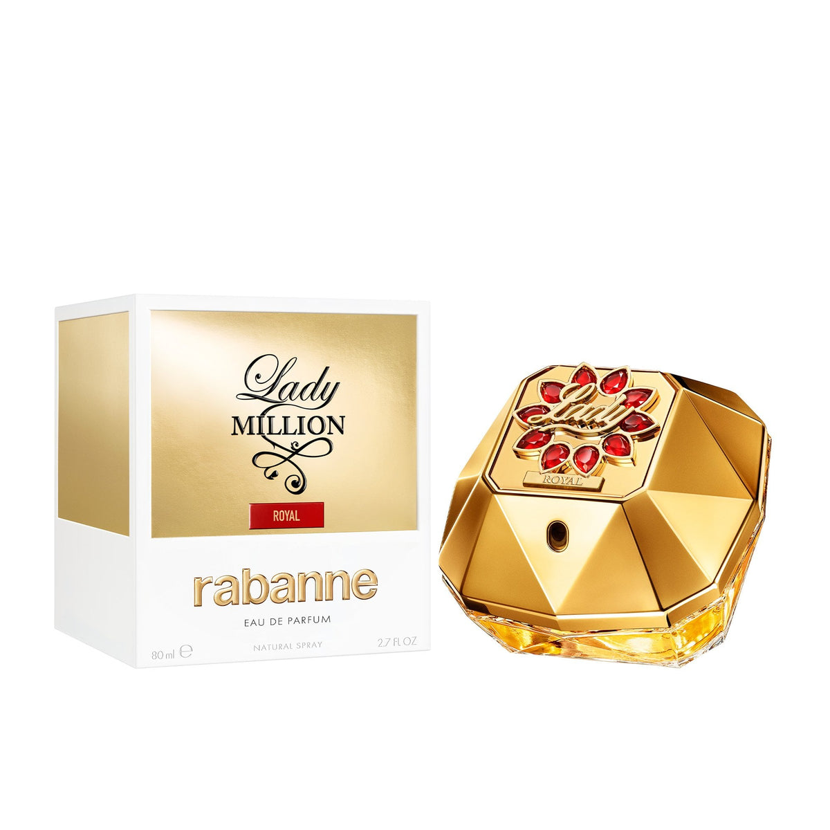 Rabanne Lady Million Royal Eau De Parfum 80ml Spray - Tophatter Daily Deals