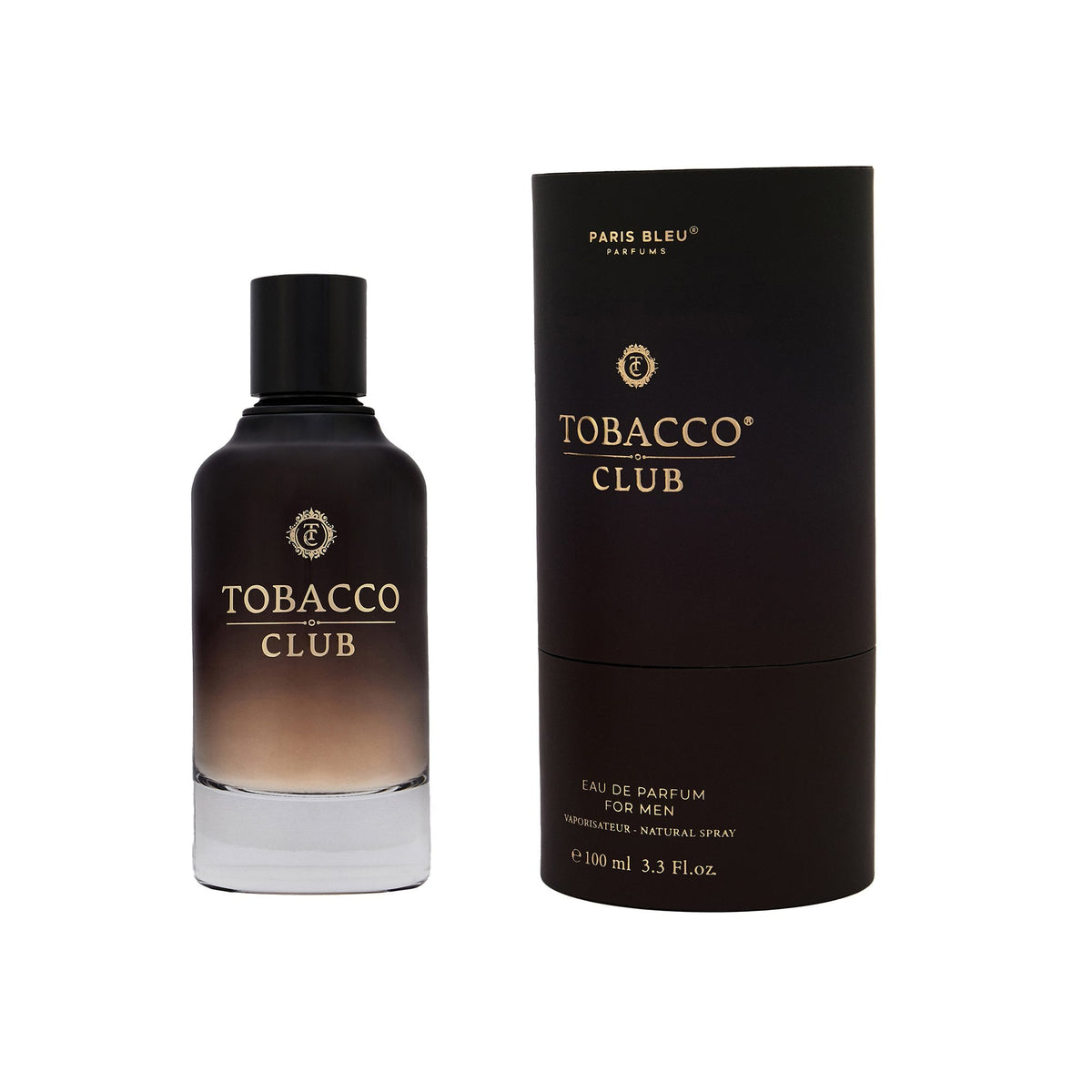 Paris Bleu Tobacco Club Eau De Parfum 100ml Spray - Tophatter Daily Deals