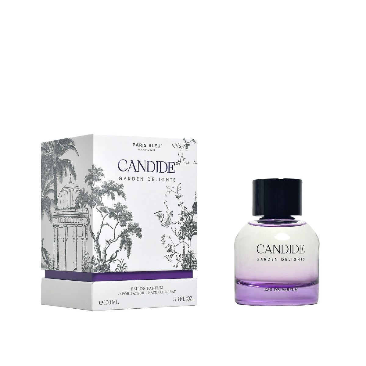 Paris Bleu Candide Garden Delights Eau De Parfum 100ml Spray - Tophatter Daily Deals