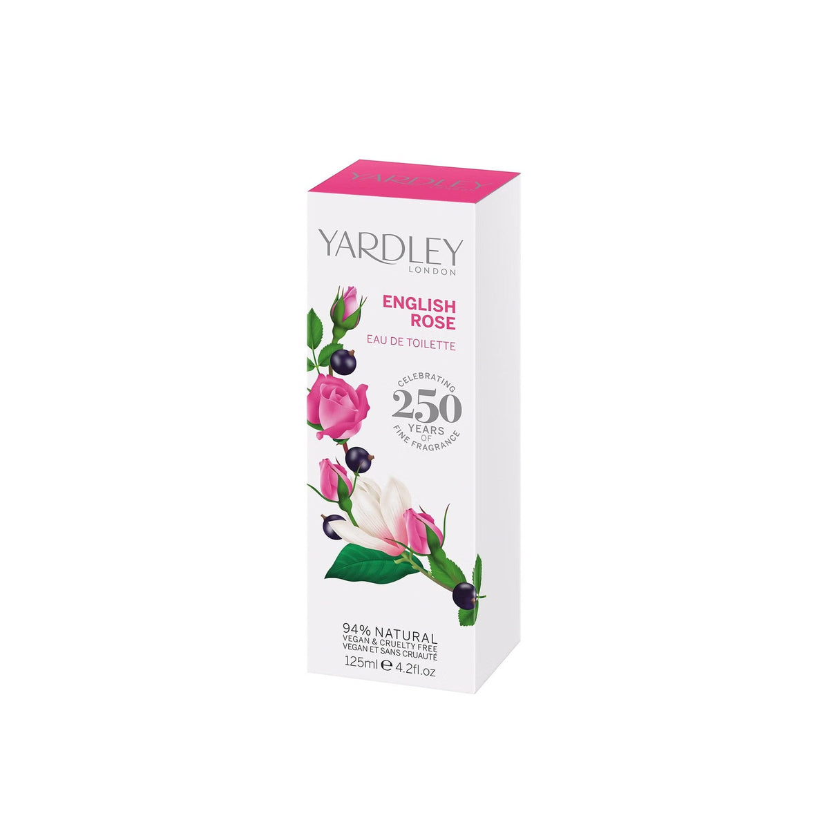 Yardley English Rose Eau De Toilette 125ml Spray Default Title - Tophatter Daily Deals