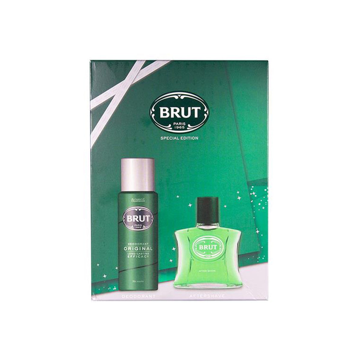 Brut Original After Shave 100ml & Deodorant 200ml Gift Set Default Title - Tophatter Daily Deals