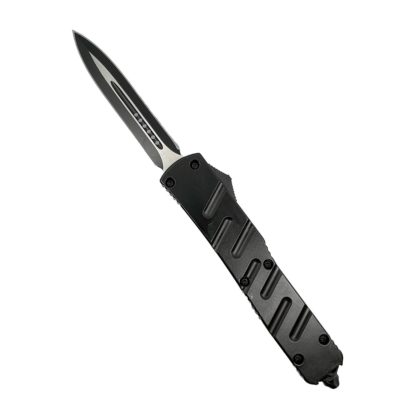 Automatic OTF Knife With Nylon Sheath - Tophatter Daily Deals
