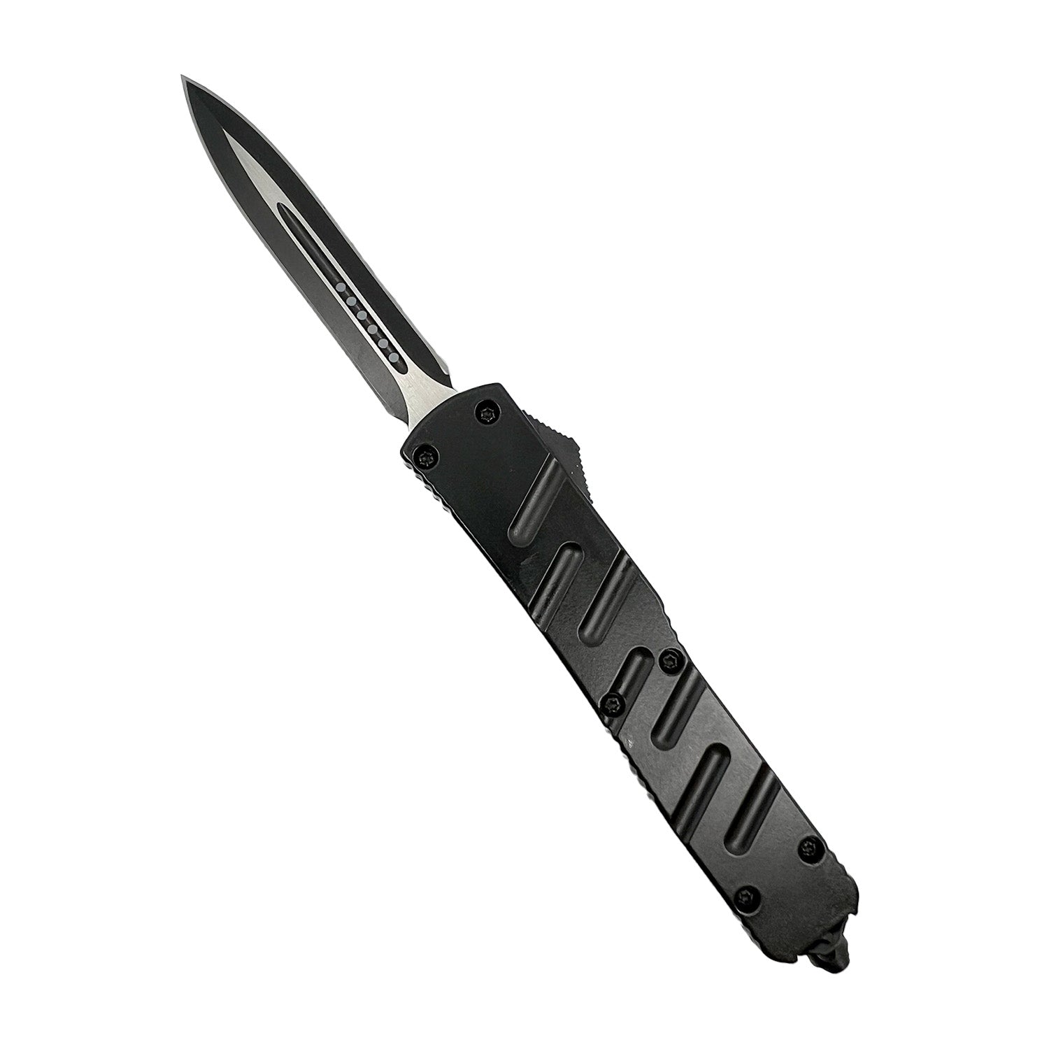 Automatic OTF Knife With Nylon Sheath - Tophatter Daily Deals