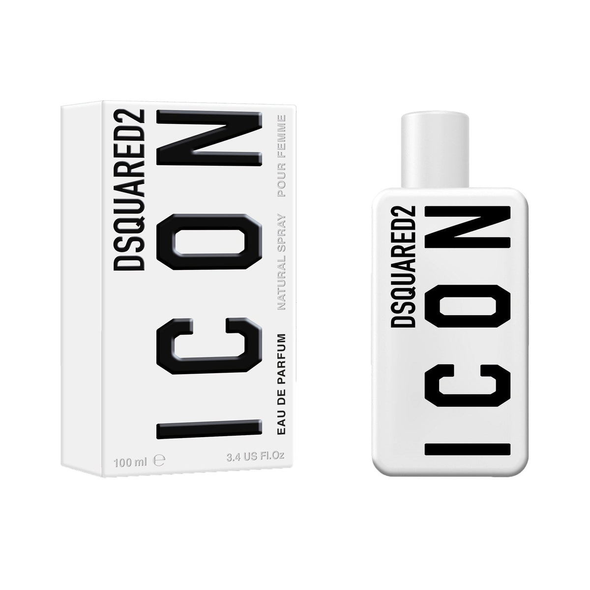Dsquared2 Icon Pour Femme Eau De Parfum 100ml Spray - Tophatter Daily Deals