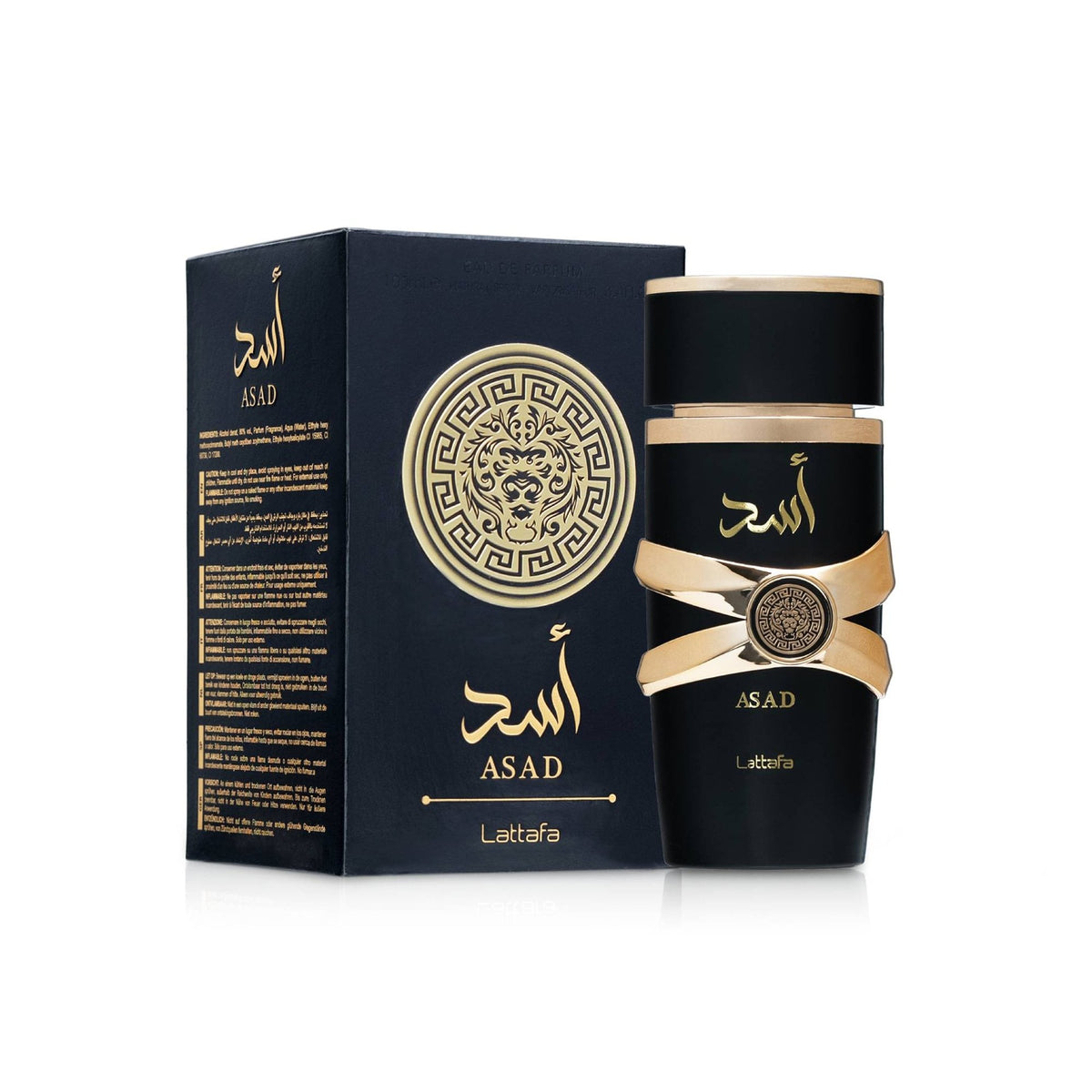 Lattafa Asad Eau De Parfum 100ml Spray - Tophatter Daily Deals