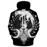 3D Print Wolf Hoody M 0 - Tophatter Daily Deals
