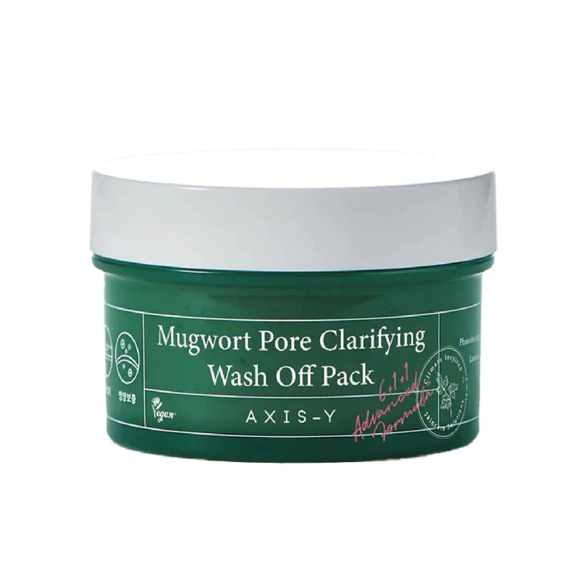 AXIS-Y Mugwort Pore Clarifying Wash Off Pack 100ml Default Title - Tophatter Daily Deals