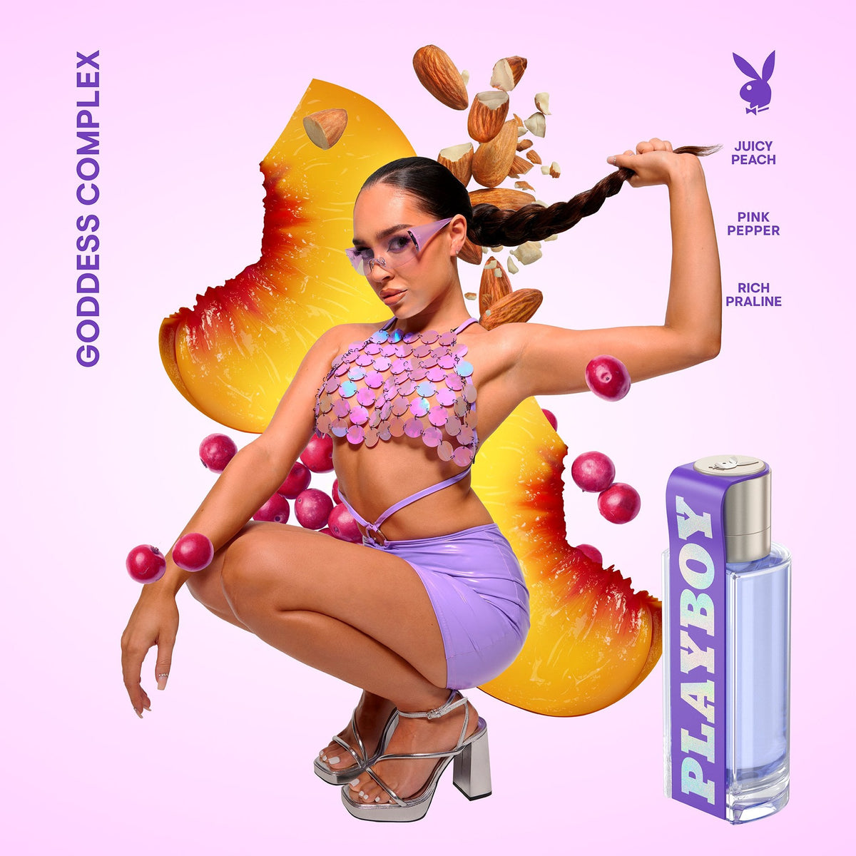 PlayBoy Goddess Complex Eau De Toilette 100ml Spray - Tophatter Daily Deals