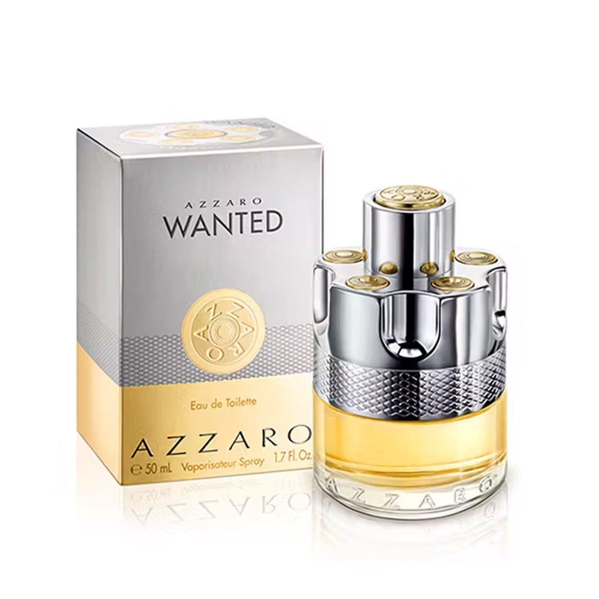 Azzaro Wanted Eau De Toilette 50ml Spray - Tophatter Daily Deals