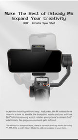 AI Face And Shooting Fill Light Vlog Three-axis Stabler 0 - Tophatter Daily Deals