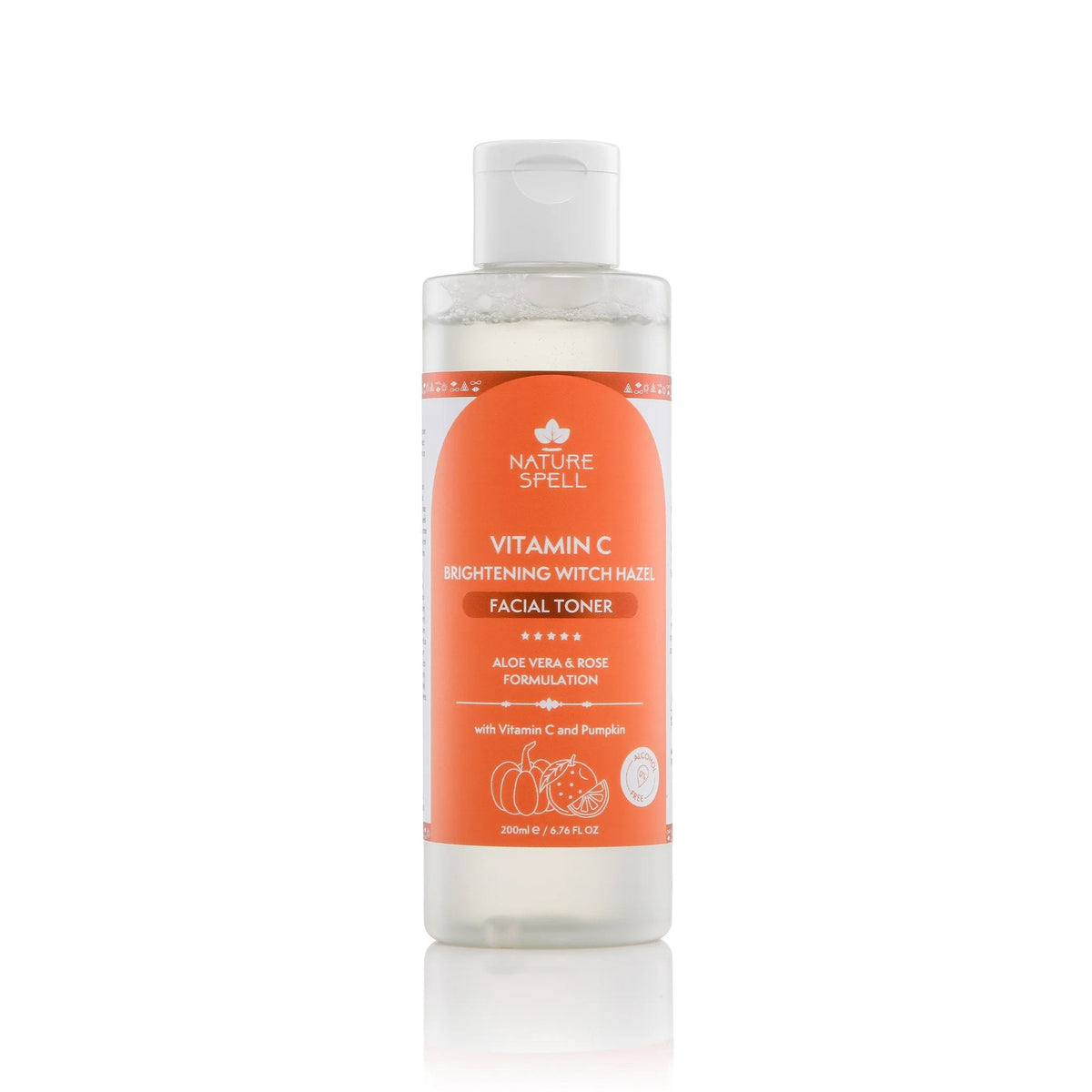 Nature Spell Brightening Witch Hazel Facial Toner 200ml Bottle Default Title - Tophatter Daily Deals