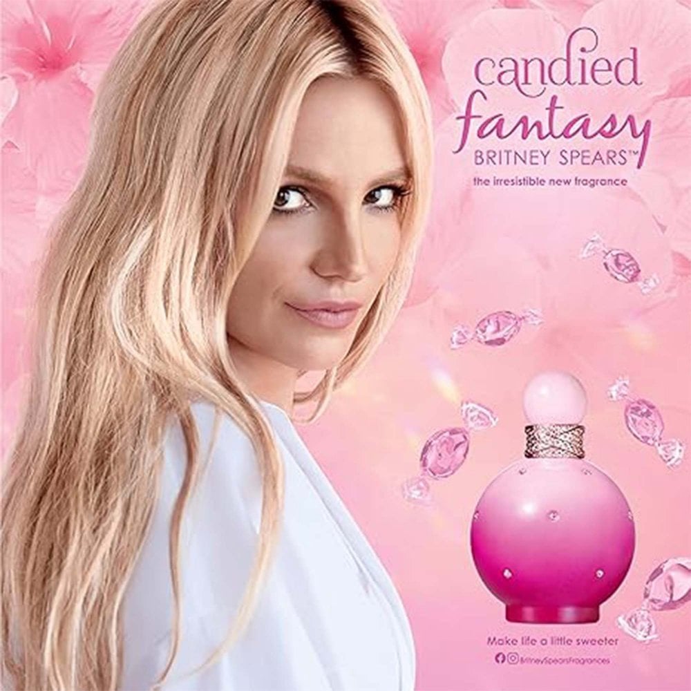 Britney Spears Candied Fantasy Eau De Toilette 30ml Spray - Tophatter Daily Deals