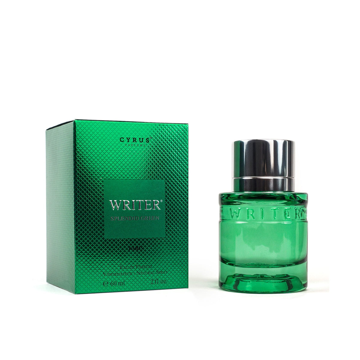 Cyrus Writer Splendid Green Eau De Parfum 60ml Spray - Tophatter Daily Deals