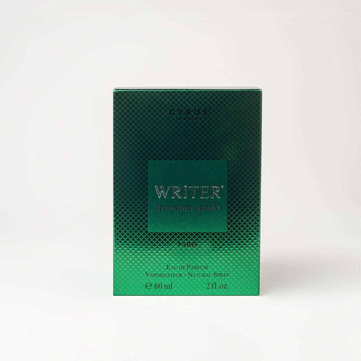 Cyrus Writer Splendid Green Eau De Parfum 60ml Spray - Tophatter Daily Deals