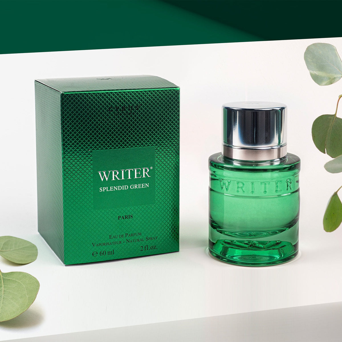 Cyrus Writer Splendid Green Eau De Parfum 60ml Spray - Tophatter Daily Deals