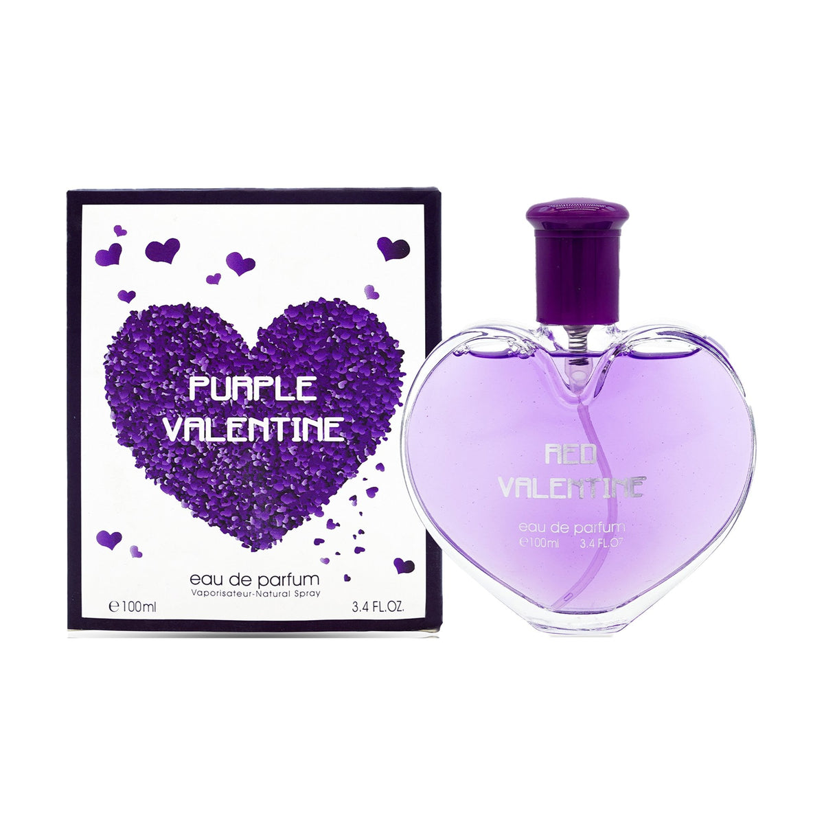 Fine Perfumery Purple Valentine Eau De Parfum 100ml Spray Default Title - Tophatter Daily Deals