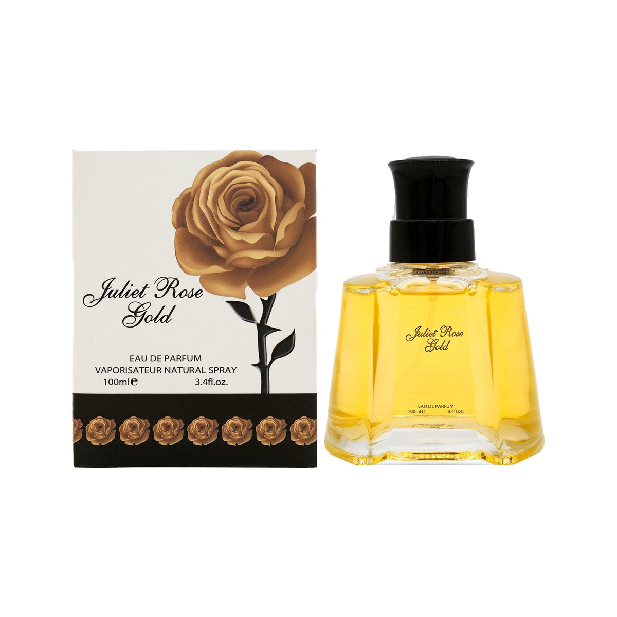 Fine Perfumery Juliet Rose Gold Eau De Parfum 100ml Spray Default Title - Tophatter Daily Deals