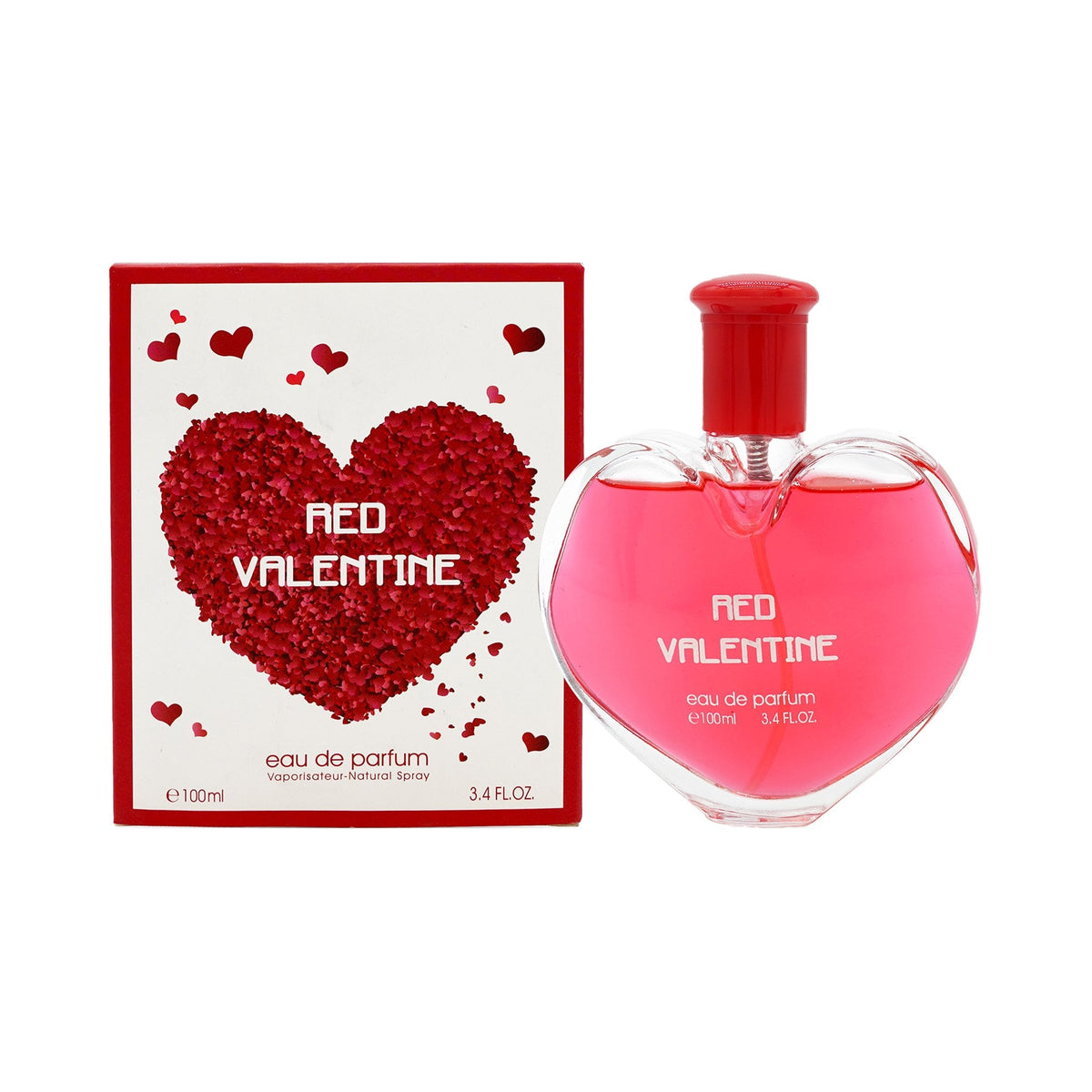 Fine Perfumery Red Valentine Eau De Parfum 100ml Spray Default Title - Tophatter Daily Deals