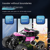 Alloy Four-wheel Drive Off-road Vehicle Remote Control Car Bubble Machine Toy Car 0 - Tophatter Daily Deals