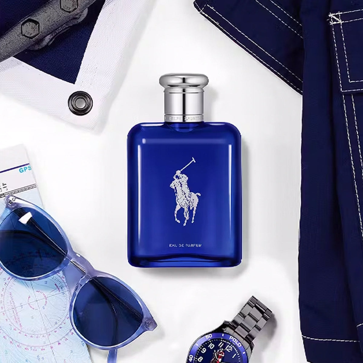Ralph Lauren Polo Blue Eau De Parfum 125ml Spray - Tophatter Daily Deals