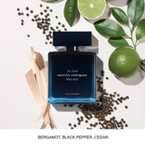 Narciso Rodriguez For Him Bleu Noir Eau De Parfum 100ml Spray - Tophatter Daily Deals