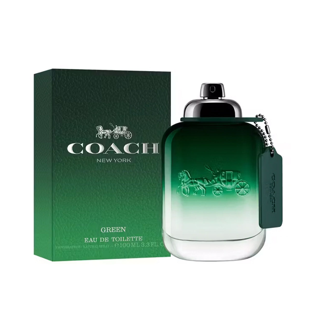 Coach Green Eau De Toilette 100ml Spray - Tophatter Daily Deals