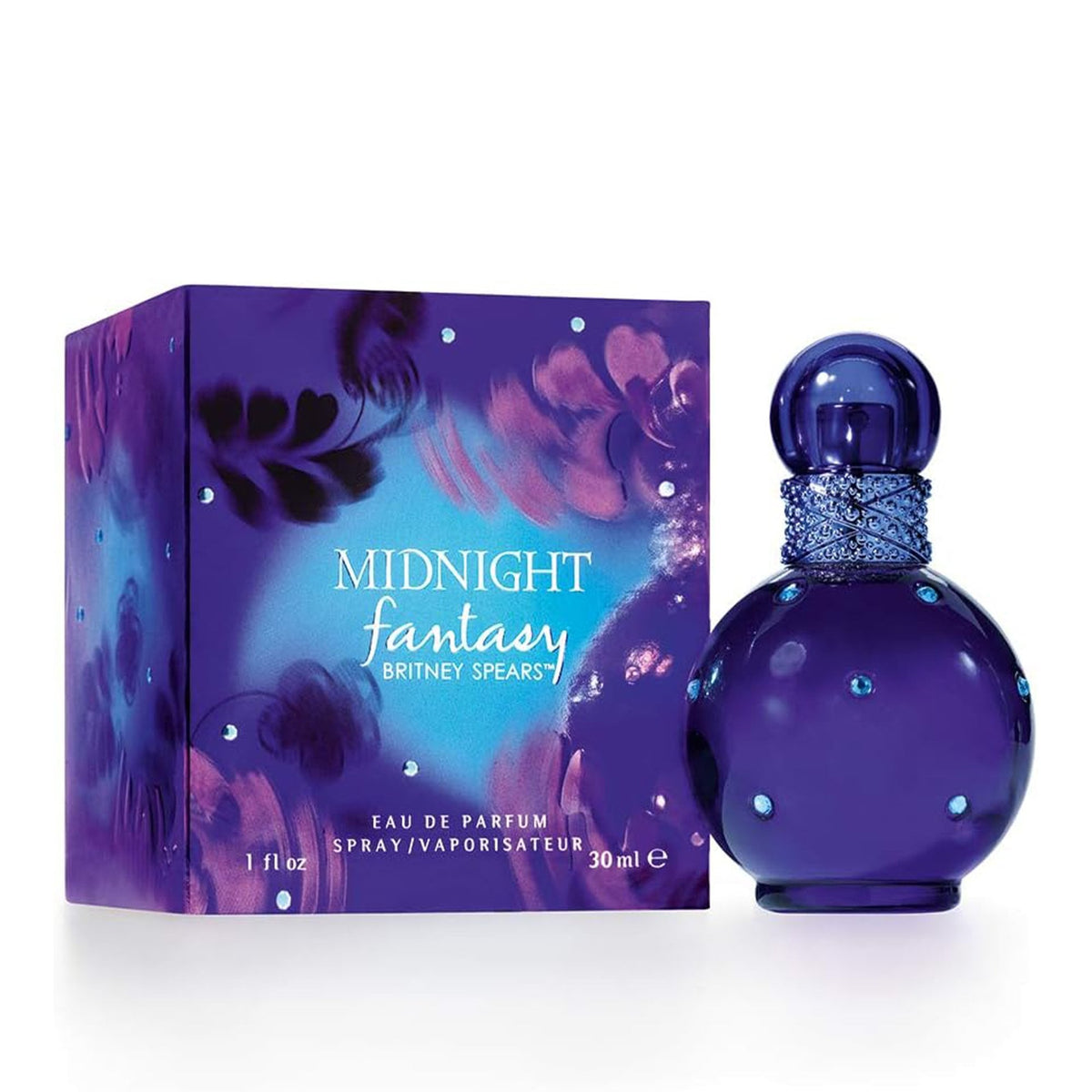Britney Spears Midnight Fantasy Eau De Parfum 30ml Spray Default Title - Tophatter Daily Deals