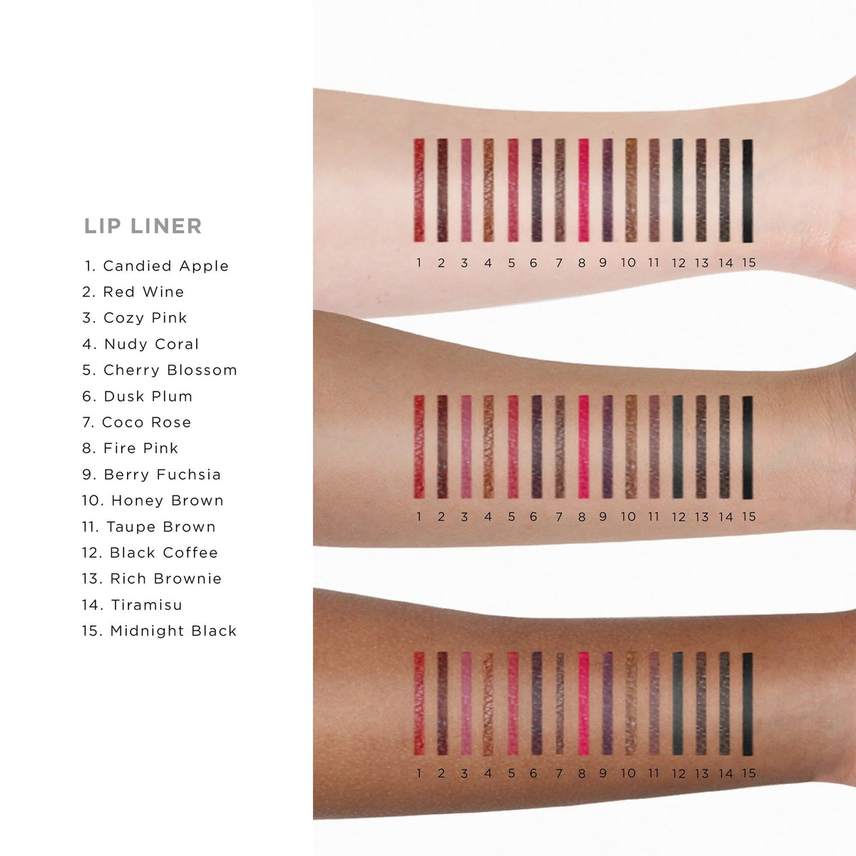 Nicka K Stay Ever Gel Lipliner - Honey Brown - Tophatter Daily Deals