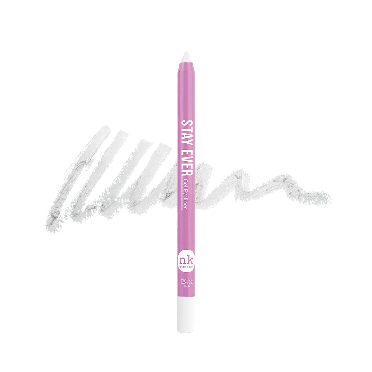 Nicka K Stay Ever Gel Eye Pencil - Snow White Default Title - Tophatter Daily Deals